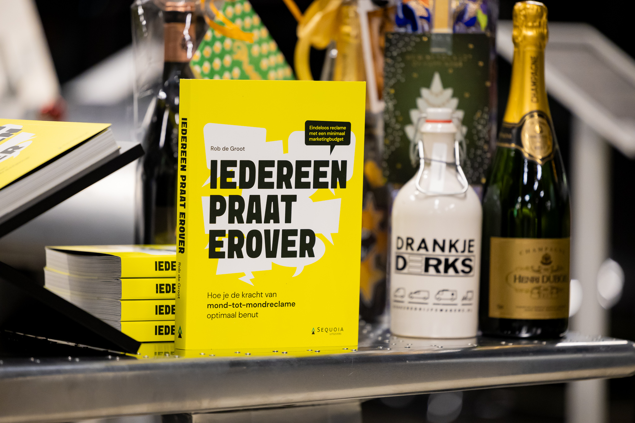 Lancering van het boek Iedereen praat erover